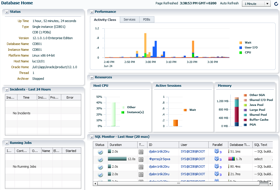 Install Enterprise Manager Oracle 11g Linux